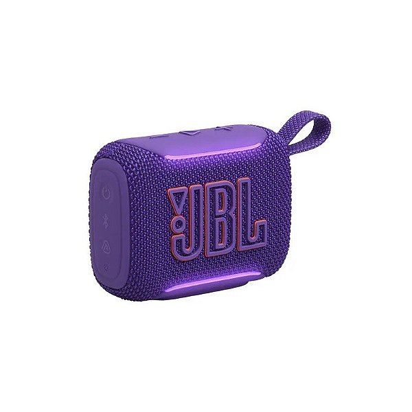 Caixa de Som JBL Go 5 - Bluetooth - 5W - À Prova D'Água - Roxo