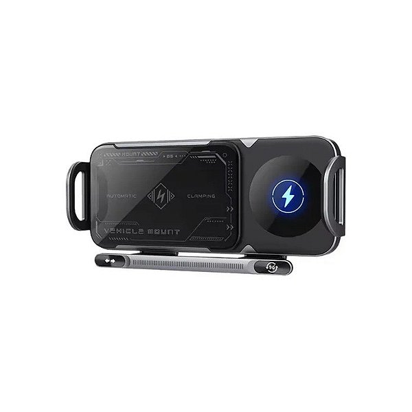 Suporte Veicular Smart Visão X01 90º Carregador Wireless
