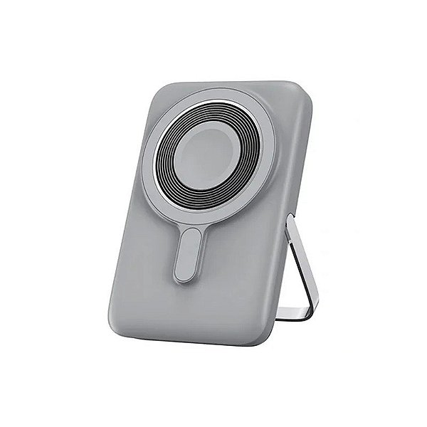 Carregador Magnético Sem Fio 3 Em 1 Wiwu WI-P018 - Cinza