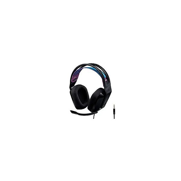 Fone Gamer Logitech G335 Keep / com Fio - Preto (981-000977)