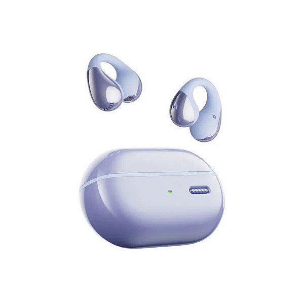 Fone de Ouvido Soundpeats Pearlclip Pro Wireless 5.4 Enc - Roxo