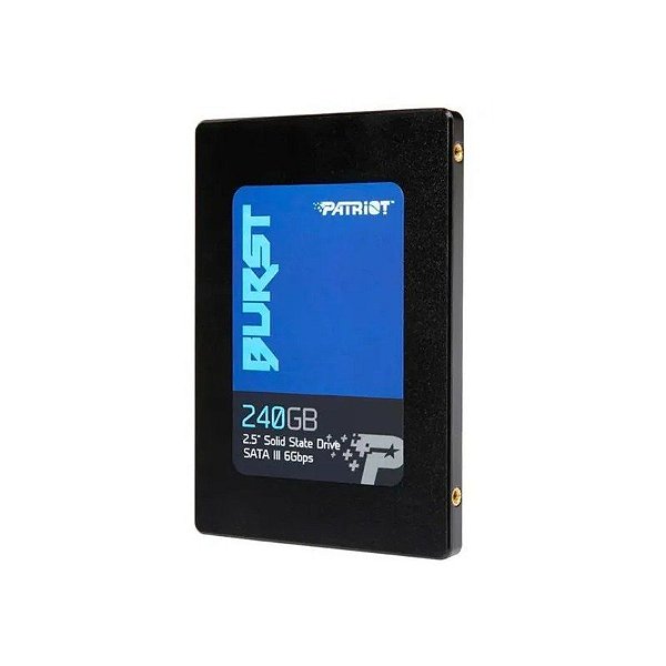 SSD HD Patriot Burst 240GB / 2,5 Pol. (PBE240GS25SSDR)