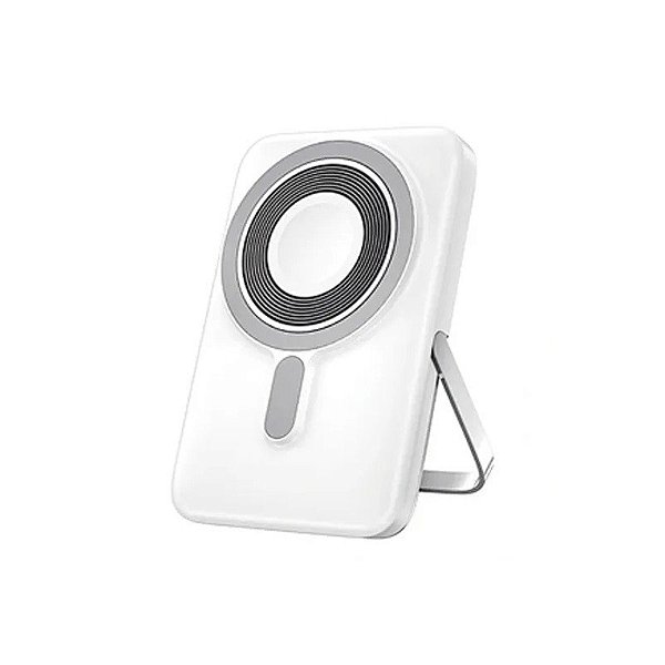 Carregador Magnético Sem Fio 3 Em 1 Wiwu WI-P018 - Branco