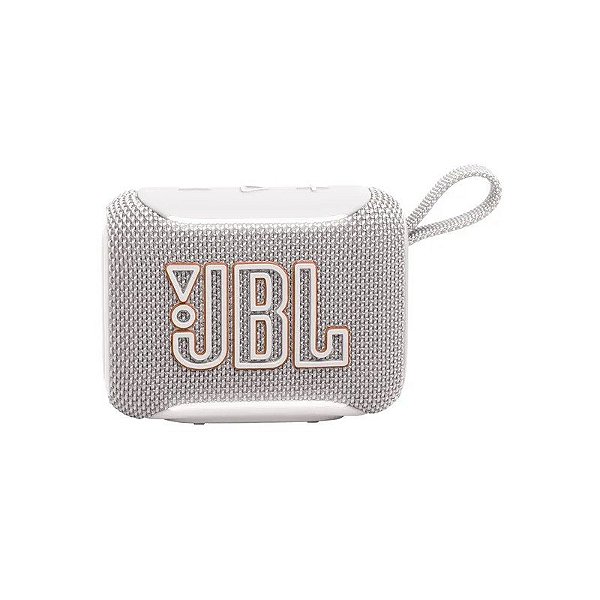 Caixa de Som JBL Go 5 Bluetooth 4.8W RMS IP68 - Branco JBLGO5WHTAM