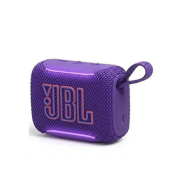 Caixa de Som JBL Go 5 Portátil Bluetooth - Roxo