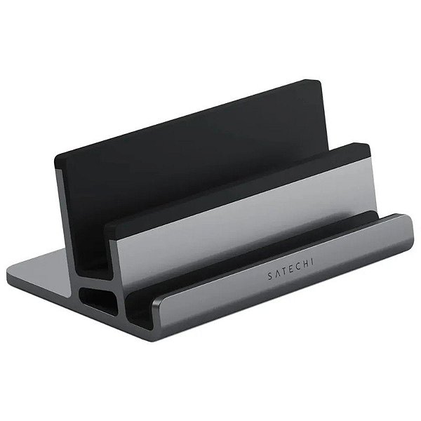 Suporte Duplo Vertical para Laptop Satechi ST-ADVSM para Mac de 13 e 16" Cinza