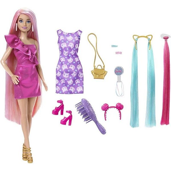 Boneca MATTEL BARBIE HKT96 Totally Hair Extra