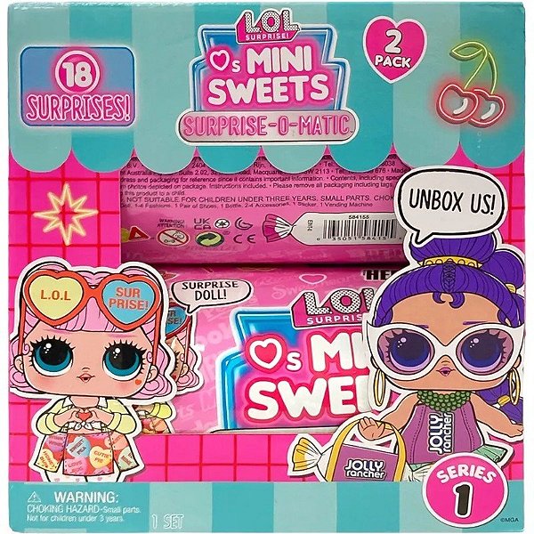 Boneca Mini L.O.L Surprise! Sweets Sweethearts & Jolly Rancher - 424697