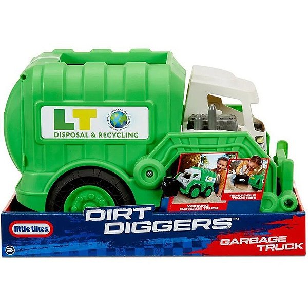 Caminhão de Lixo Dirt Diggers Meus Primeiros Carros Little Tikes - 655784PEUC