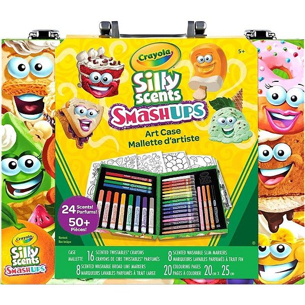 Estojo Crayola Art Case Silly Scents Smashups - 04-2935