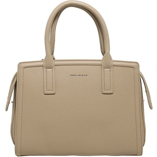Bolsa Christina & OLK ZH-7302 Cáqui - Feminino