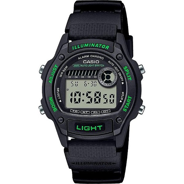 Relógio Casio Digital W-220HD-1A3VDF - Masculino