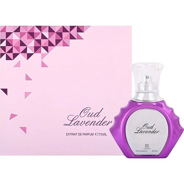 Perfume Ahmed Al Maghribi Oud Lavanda EXDP 75mL - Unissex