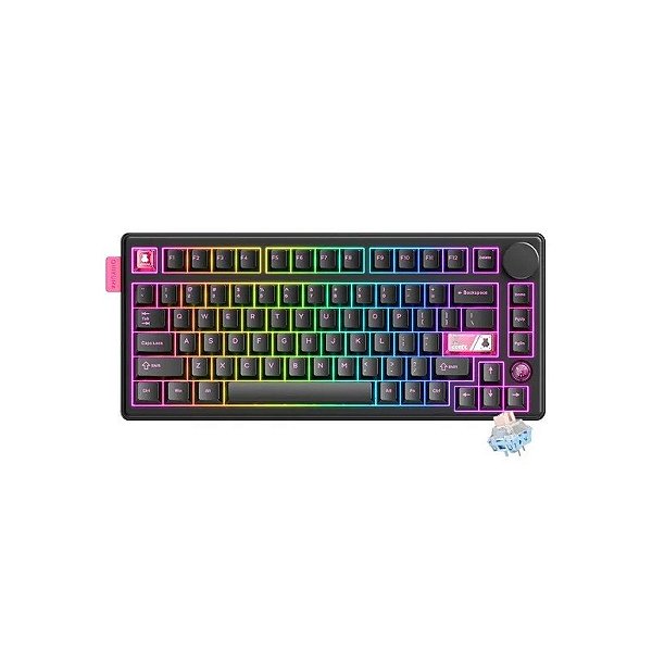 Teclado Onikuma MT706 Mecânico com Cabo US-C RGB Preto