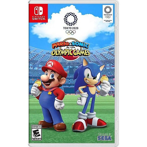 Jogo Mario & Sonic nos Jogos Olímpicos Tóquio 2020 - Nintendo Switch