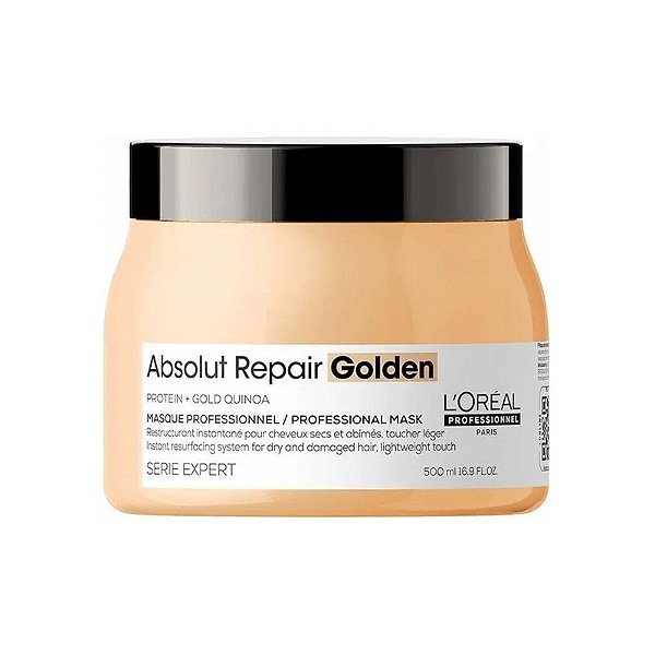 Máscara Capilar L'Oréal Professionnel Paris Absolut Repair Golden - 500ML
