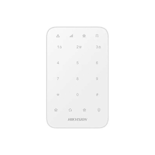 Teclado de Alarme LED Sem Fio Hikvision DS-PK1-e-We Ax-Pro 868M