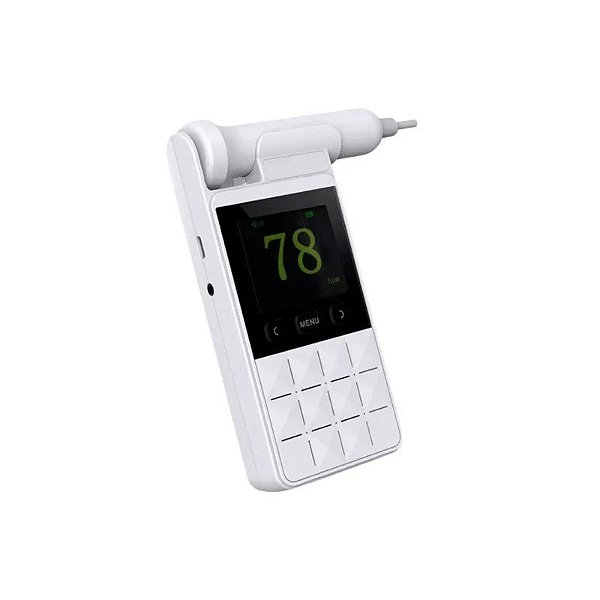 Detector Doppler Fetal Portátil Digital YK-90S Branco