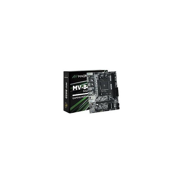 Placa Mãe Macrovip MV-B450 Soquete AM4 / VGA / DDR4