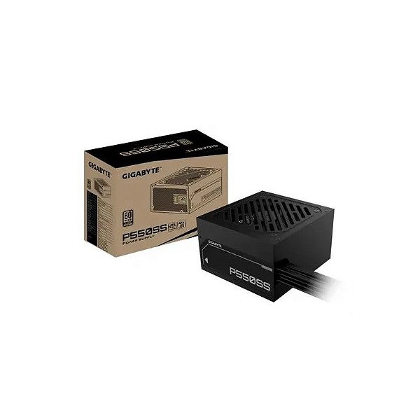 Fonte 550W Gigabyte GP-P550SS 80PLUS Prata Iva