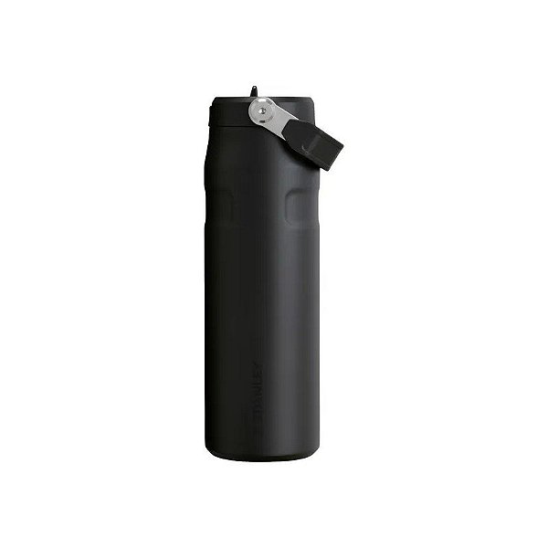 Garrafa Térmica Stanley Iceflow Aerolight Flip Straw com Bico e Alça - Preto 710ML
