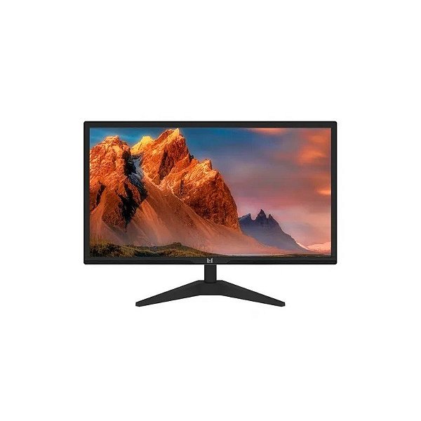 Monitor Tek PTK20NTH 20" HD+ (1600 x 900), 5ms, 60Hz, 1xHDMI, 1xVGA (D-Sub), Preto