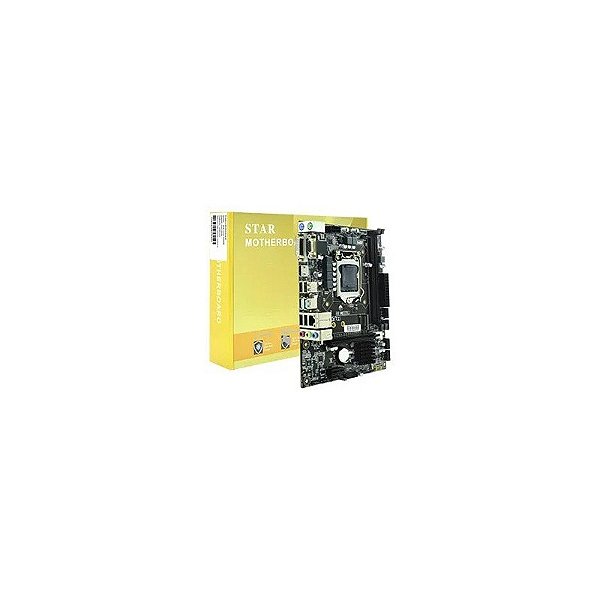 Placa Mãe Star H316 Soquete LGA 1151 / VGA / DDR4