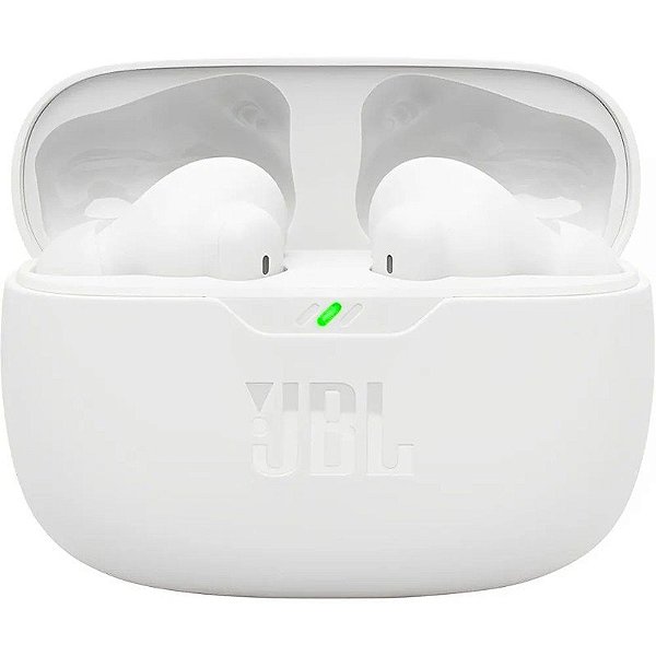 Fone de Ouvido Sem Fio JBL Wave Beam 2 Bluetooth Branco