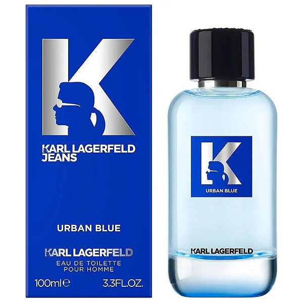 Perfume Karl Lagerfeld Urban Blue EDT 100ml - Masculino
