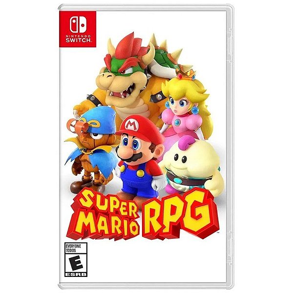 Jogo de Super Mario RPG: Lenda dos Sete Astros - Nintendo Switch (caixa feia)