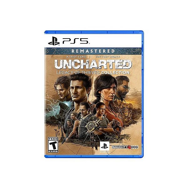 Jogo PS5 Uncharted Coleção Legado dos Ladrões