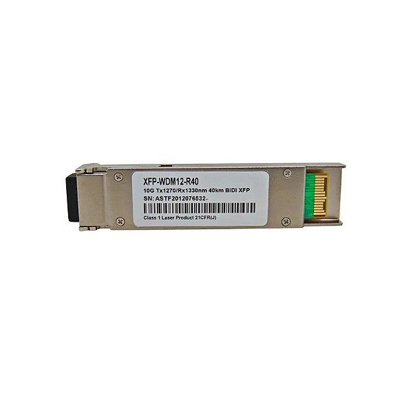 Cabo F. M XFP 10G Bidi 40KM LC 1270-1330NM WDM12-R40