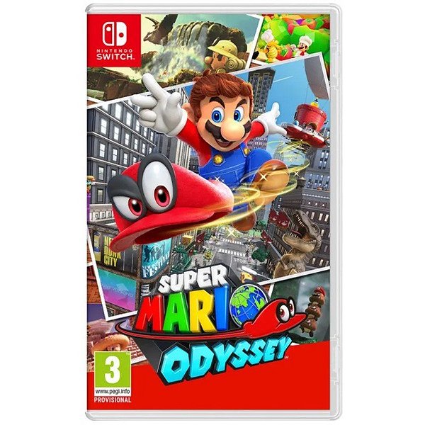 Jogo Super Mario Odyssey - Nintendo Switch
