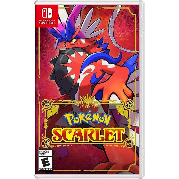 Jogo Pokémon Scarlet - Nintendo Switch
