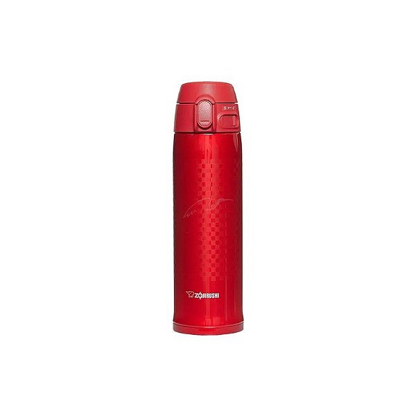 Garrafa Térmica Zojirushi SM-TAE48SARZ Inox 480ml - Vermelha