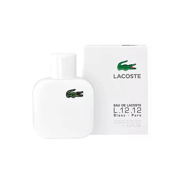 Perfume Lacoste L.12.12 Blanc Eau de Toilette Masculino 100ML