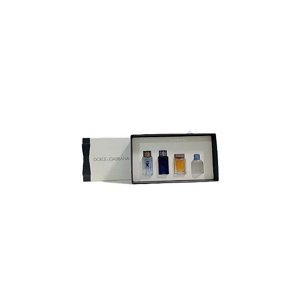 Kit Mini D&G Pour Homme Edp 4 Peças de 5 ML