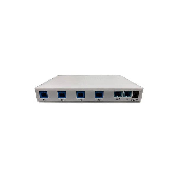 Divisor Fibra Hub 4 Portas SC/Upc 1SUB V1805P SC/Upc