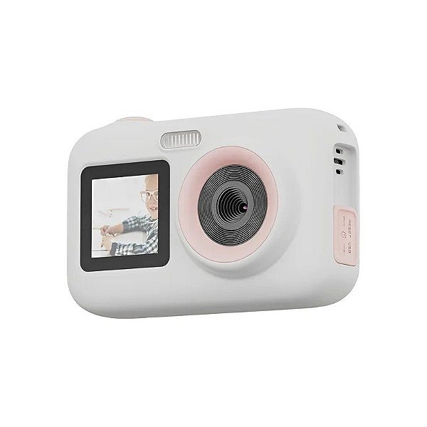 Câmera Infantil Sjcam Kids Funcam+ Branca 1080P