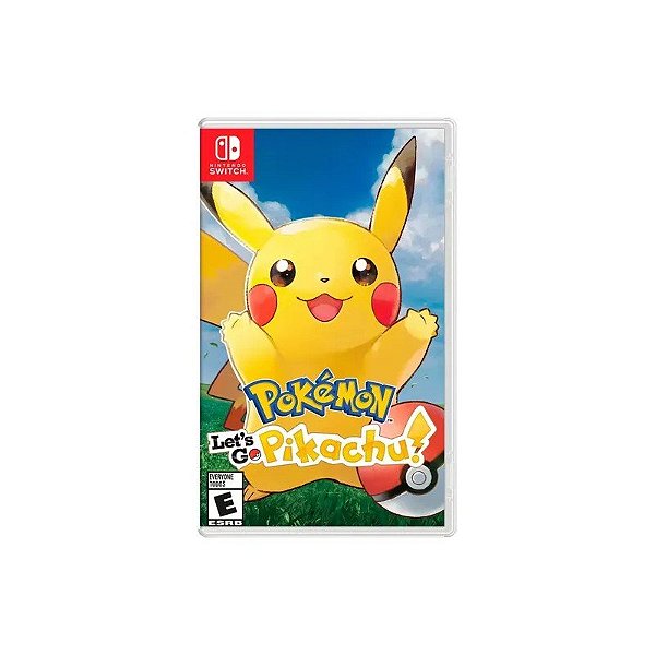 Jogo Pokémon Let's Go Pikachu para Nintendo Switch