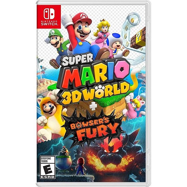 Jogo Super Mario 3D World + Bowser's Fury - Nintendo Switch
