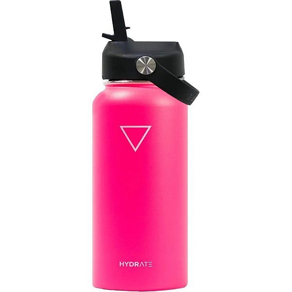 Garrafa Térmica Hydrate 1 Rosa Flamenco Nova 946ml