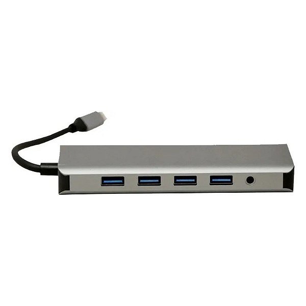 Cabo Adaptador USB-C para HDTV 12 em 1 4K