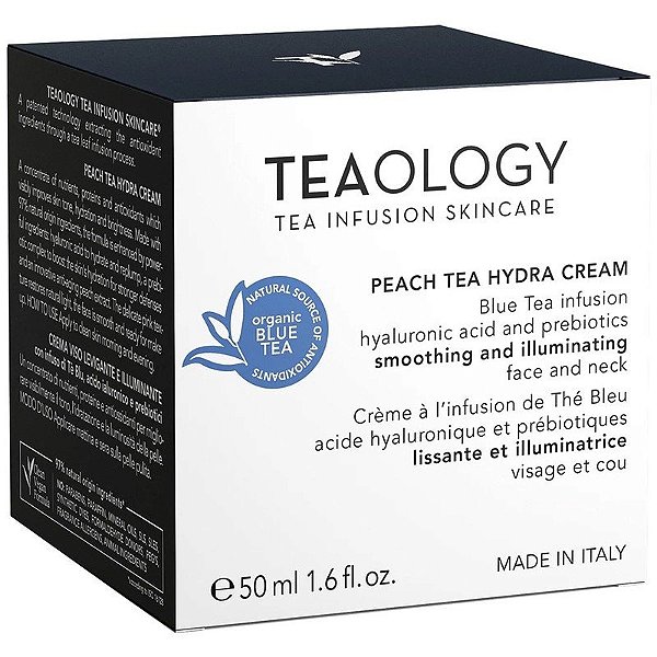 Hidratante Vegetal do Chá Pêssego em Crema Teaology - 50mL
