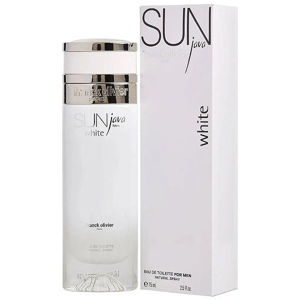 Perfume Franck Olivier Sun Java White EDT 75mL - Masculino
