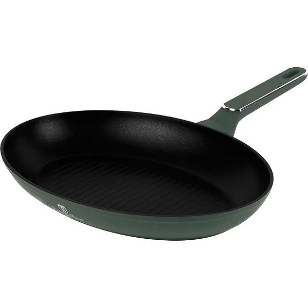 Frigideira para peixe Berlinger Haus Matte Green Collection 35x25cm - BH-8203