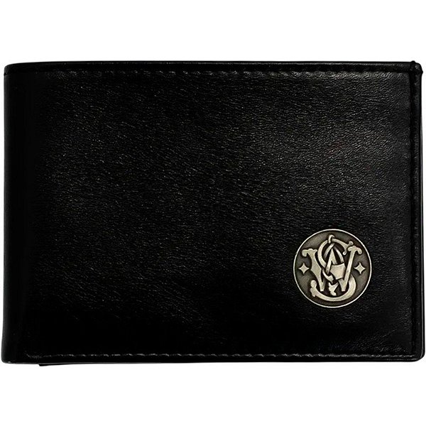 Carteira Dobrável Smith&Wessont 49353 Masculina - Preta