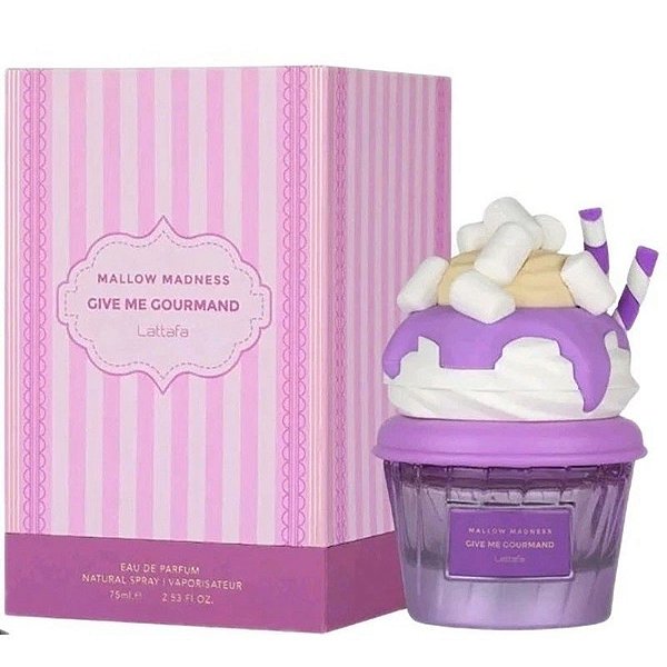Perfume Lattafa Give Me Gourmand Mallow Madness EDP 75ml - Feminino