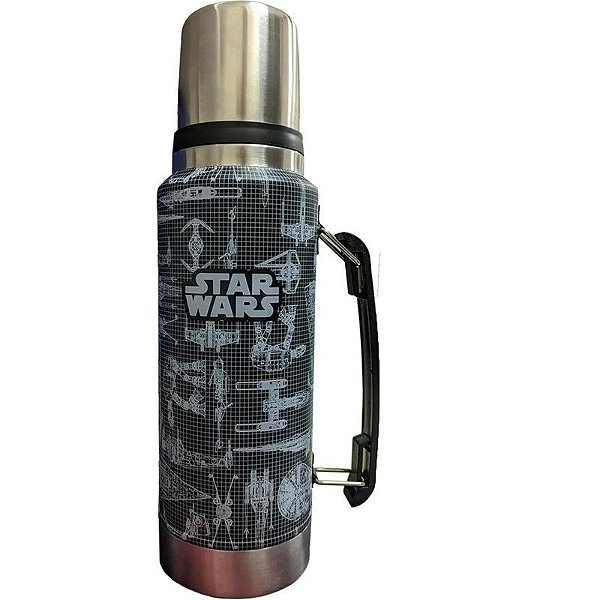 Garrafa Térmica Clara Nivo Star Wars - 1,1L