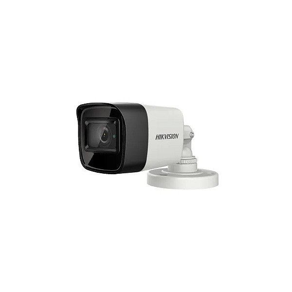 Câmera Hikvision HD 4K Bullet Mini DS-2CE16U1T-Itpf 8MP 2.8M